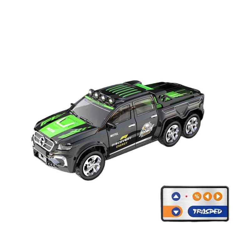 Mini auto radiocomandata in lega 1:64 con luci, modello di auto simulata., 6601 White, 6601 Green, 5501 Black, 5501 Red, 5501 Blue, 8801 Black, 8801 Red, 8801 Blue, 6601 White With Hanging Box, 6601 Green With Hanging Box, 5501 Black With Hanging Box  ...