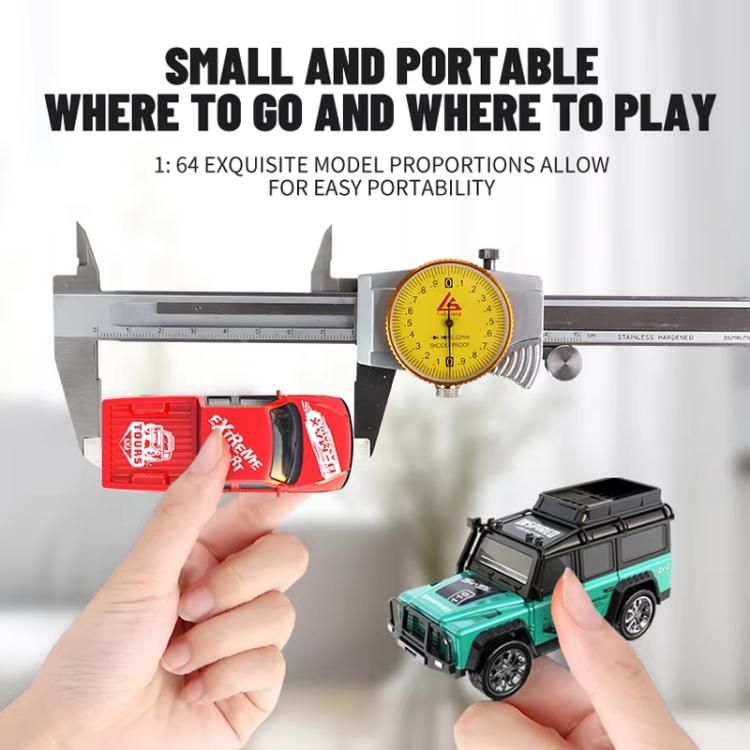 Mini auto radiocomandata in lega 1:64 con luci, modello di auto simulata., 6601 White, 6601 Green, 5501 Black, 5501 Red, 5501 Blue, 8801 Black, 8801 Red, 8801 Blue, 6601 White With Hanging Box, 6601 Green With Hanging Box, 5501 Black With Hanging Box  ...