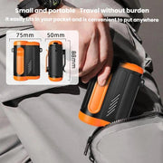 Ventilatore portatile ad alta velocità da appendere, da indossare al collo, per esterni, mini ventilatore da tavolo USB