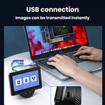 Display elettronico wireless WiFi da 4,3 pollici per oculari di telescopi e microscopi., WT1