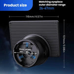 Display elettronico wireless WiFi da 4,3 pollici per oculari di telescopi e microscopi., WT1
