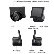 Display elettronico wireless WiFi da 4,3 pollici per oculari di telescopi e microscopi., WT1