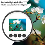Oculare elettronico WiFi HD da 2 pollici per telescopi a grande apertura da 38 mm a 73 mm, V16
