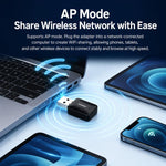 Adattatore USB COMFAST CF-943AX V2 WiFi 6 Bluetooth 5.4