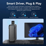 Adattatore USB COMFAST CF-943AX V2 WiFi 6 Bluetooth 5.4