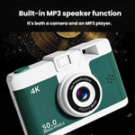 Telecamera digitale HD WiFi M16 da 2,4 pollici, mini telecamera CCD con doppia fotocamera anteriore e posteriore