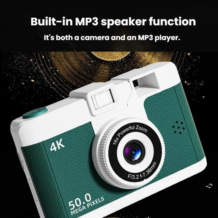 Telecamera digitale HD WiFi M16 da 2,4 pollici, mini telecamera CCD con doppia fotocamera anteriore e posteriore