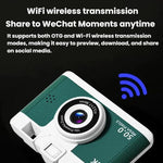 Telecamera digitale HD WiFi M16 da 2,4 pollici, mini telecamera CCD con doppia fotocamera anteriore e posteriore