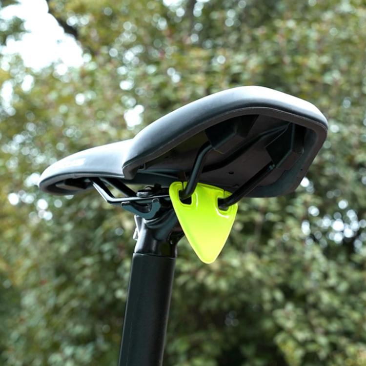 10 adesivi riflettenti per bicicletta 6x7 cm