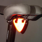 10 adesivi riflettenti per bicicletta 6x7 cm