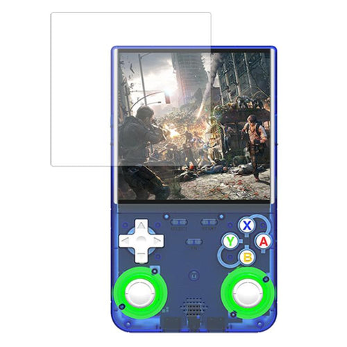 Pellicola protettiva per schermo della console R36 Ultra: vetro temperato HD trasparente antigraffio con durezza 9H.