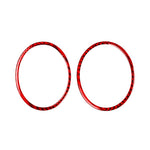 Adesivi per finiture delle bocchette di ventilazione del disappannatore per Lexus IS300 (1999-2005), 2 pezzi/set