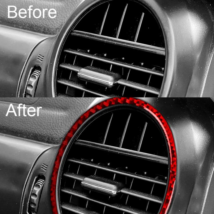 Adesivi per finiture delle bocchette di ventilazione del disappannatore per Lexus IS300 (1999-2005), 2 pezzi/set