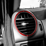 Adesivi per finiture delle bocchette di ventilazione del disappannatore per Lexus IS300 (1999-2005), 2 pezzi/set