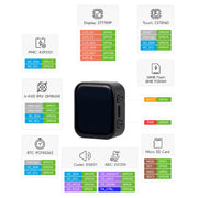 Scheda di sviluppo WAVESHARE ESP32-S3 con display LCD touch da 1,83 pollici e chip codec audio integrato con risoluzione 240x284., Without Battery, With Battery