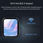 Scheda di sviluppo WAVESHARE ESP32-S3 con display LCD touch da 1,83 pollici e chip codec audio integrato con risoluzione 240x284., Without Battery