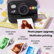 Fotocamera digitale a colori HD per bambini CHUZHAO S9, fotocamera termica istantanea per stampa