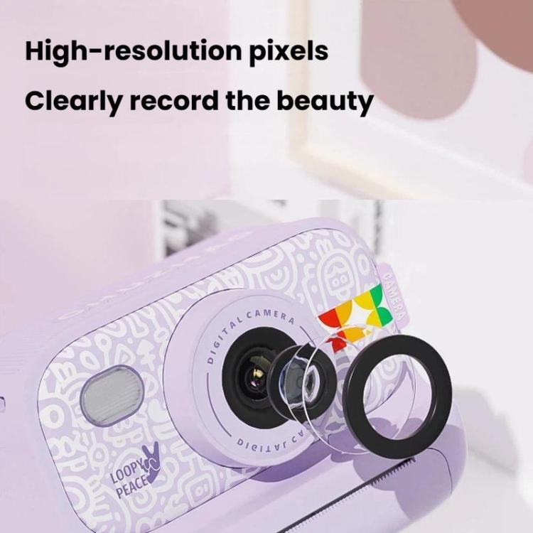 Fotocamera digitale a colori HD per bambini CHUZHAO S9, fotocamera termica istantanea per stampa