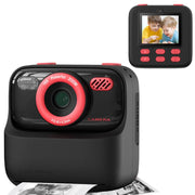 Fotocamera digitale per bambini P79 con stampa istantanea, videocamera e stampa termica.