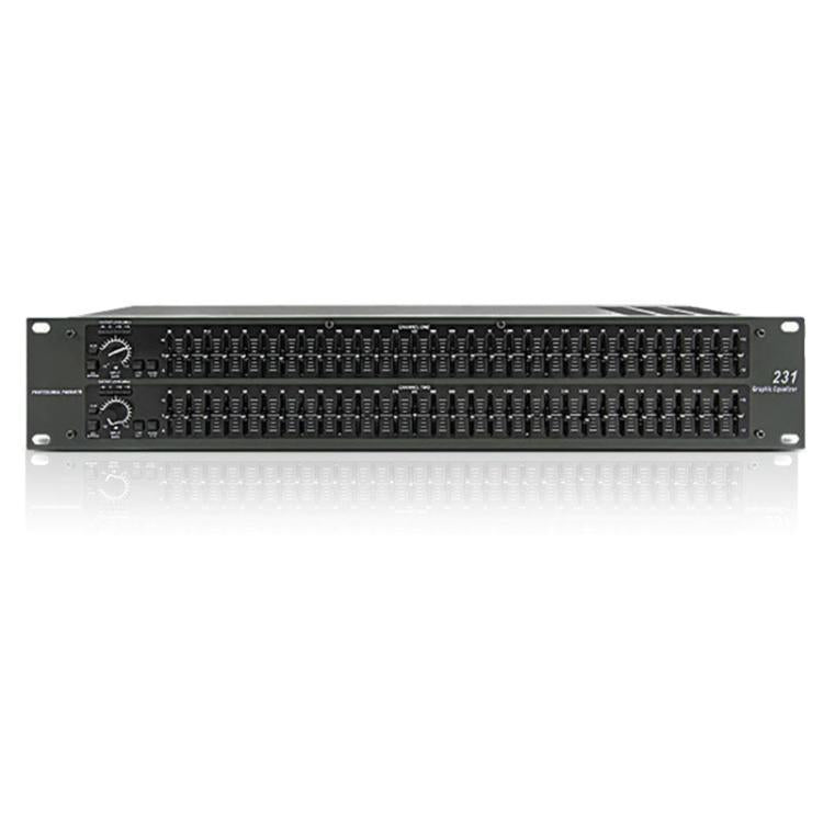 Equalizzatore audio 31 bande 25W per impianti domestici