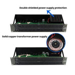 Equalizzatore audio 31 bande 25W per impianti domestici