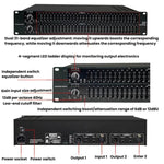 Equalizzatore audio 31 bande 25W per impianti domestici