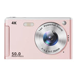 Videocamera digitale M06 4K HD per studenti, zoom 16x, fotocamera CCD retrò