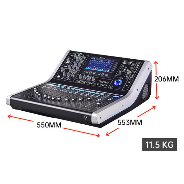 Mixer digitale MDX22 con USB, Bluetooth e alimentazione phantom 4