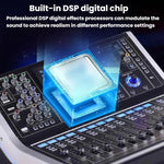 Mixer digitale MDX22 con USB, Bluetooth e alimentazione phantom 4