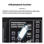 Mixer digitale MDX22 con USB, Bluetooth e alimentazione phantom 4