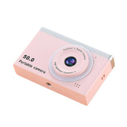 M12 Mini fotocamera HD da 2,4 pollici con doppia lente CCD, fotocamera retrò con scheda di memoria per studenti