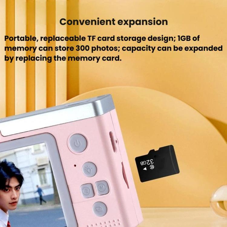 M12 Mini fotocamera HD da 2,4 pollici con doppia lente CCD, fotocamera retrò con scheda di memoria per studenti