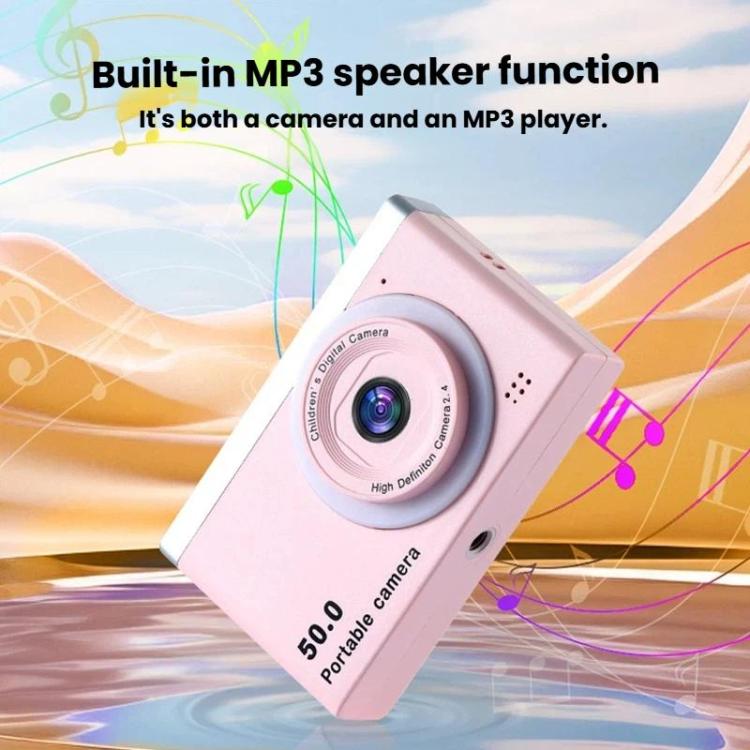 M12 Mini fotocamera HD da 2,4 pollici con doppia lente CCD, fotocamera retrò con scheda di memoria per studenti