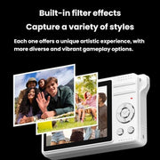 M08 Fotocamera digitale CCD HD da 2,8 pollici per studenti, fotocamera retrò con trasferimento OTG