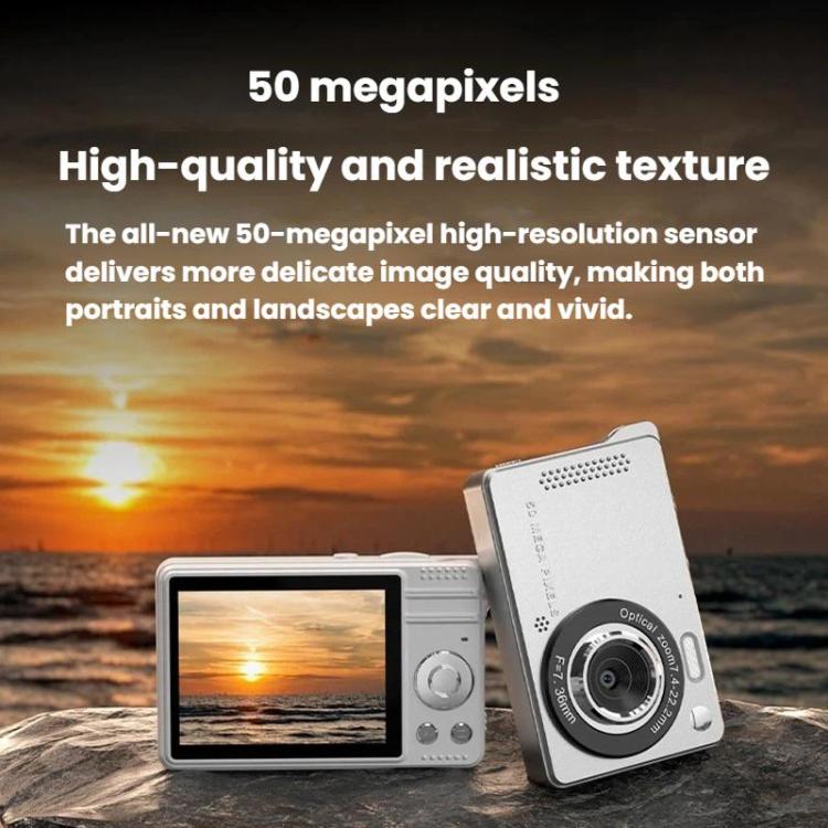 M08 Fotocamera digitale CCD HD da 2,8 pollici per studenti, fotocamera retrò con trasferimento OTG