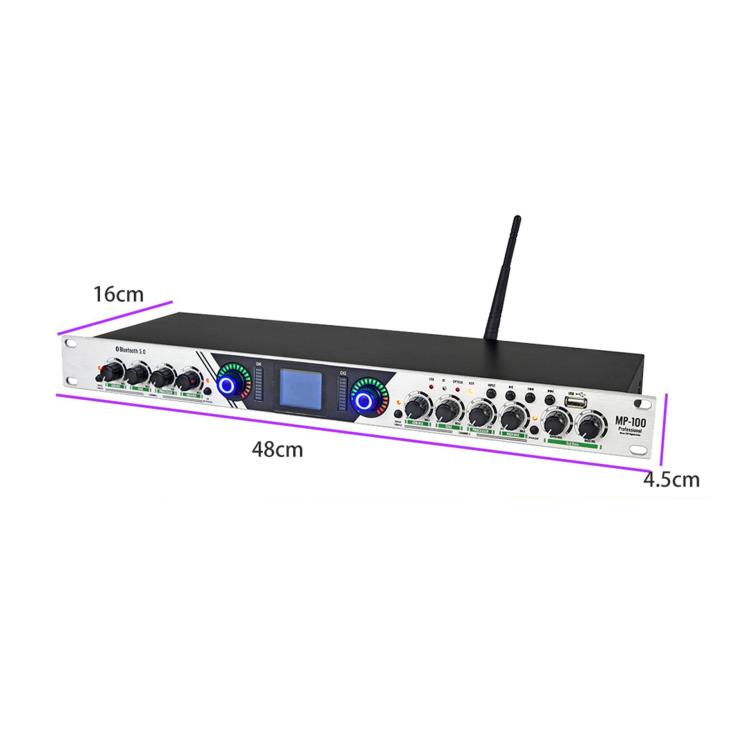 Preamplificatore MP-100 miglioramento voce con effetti