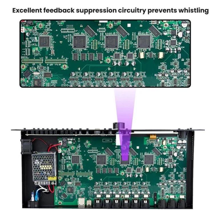 Processore audio digitale 360° per effetti palcoscenico