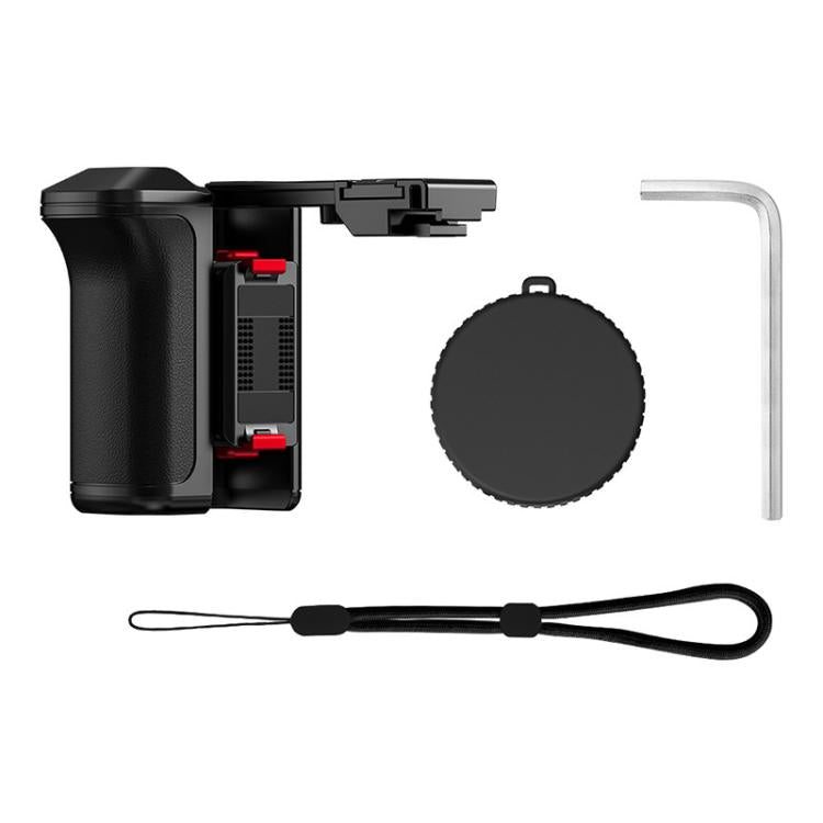 Impugnatura Flymile per gabbia per fotocamera DJI Osmo Action 5 Pro / 4 / 3 con base a sgancio rapido magnetico