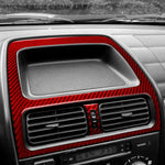 Adesivi per la finitura delle bocchette di ventilazione della console centrale per Lexus IS300 (1999-2005), set da 2 pezzi.