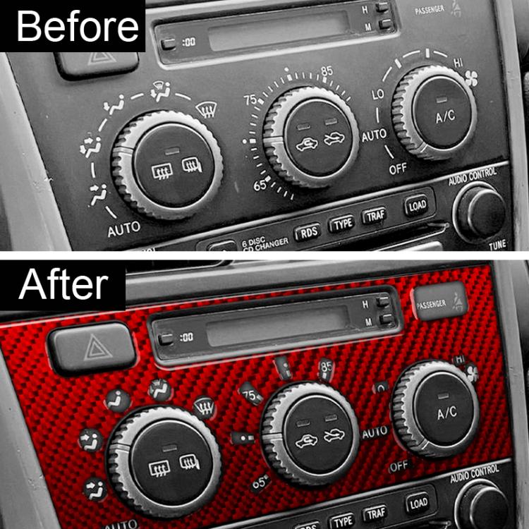 Adesivo per il pannello di controllo dell'aria condizionata della Lexus IS300 (1999-2005)