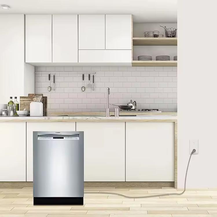 00645033 Cavo di alimentazione per lavastoviglie Bosch serie 300/500/800 - Ricambio, US Plug, EU Plug