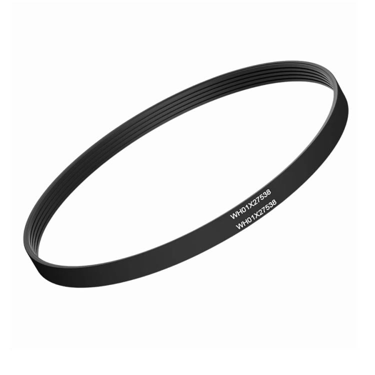 Cinghia elastica multi-V di ricambio per la cinghia di trasmissione della lavatrice GE, WH01X27538