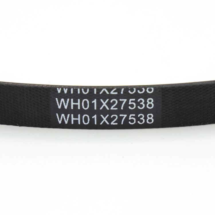 Cinghia elastica multi-V di ricambio per la cinghia di trasmissione della lavatrice GE, WH01X27538