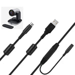 Cavo di alimentazione e dati 2 in 1 di ricambio per telecamere Logitech CC2900e, CC3500e e PTZ Pro.