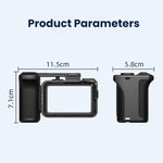 Per DJI Osmo Action 6 Flymile Gabbia a sgancio rapido Telaio protettivo Telaio Fotografia di strada Kit maniglia