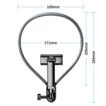 SCS-NH001 Supporto per telefono da collo e petto con visuale in prima persona, anti-vibrazione, a mani libere per le riprese, SCS-NH001