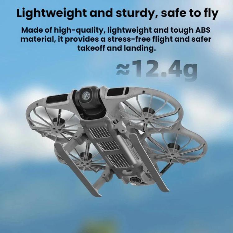 Carrello di atterraggio protettivo pieghevole per aumentare l'altezza, compatibile con il drone DJI Neo 2 BRDRC.