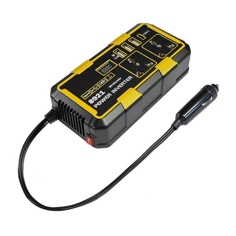 Inverter di potenza multifunzione da 300 W per accendisigari auto