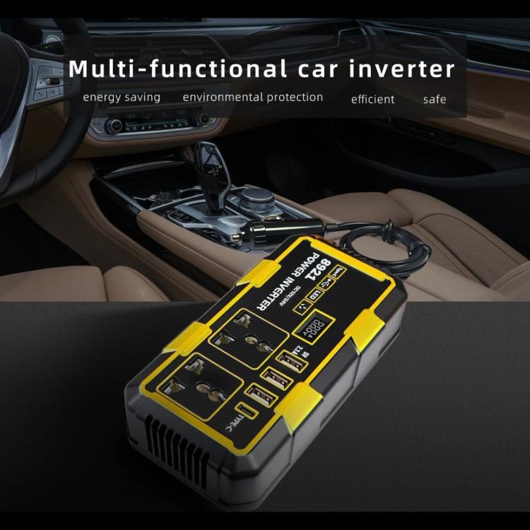 Inverter di potenza multifunzione da 300 W per accendisigari auto