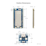 Scheda sviluppo Waveshare ESP32-S3 LoRa con chip LR1121